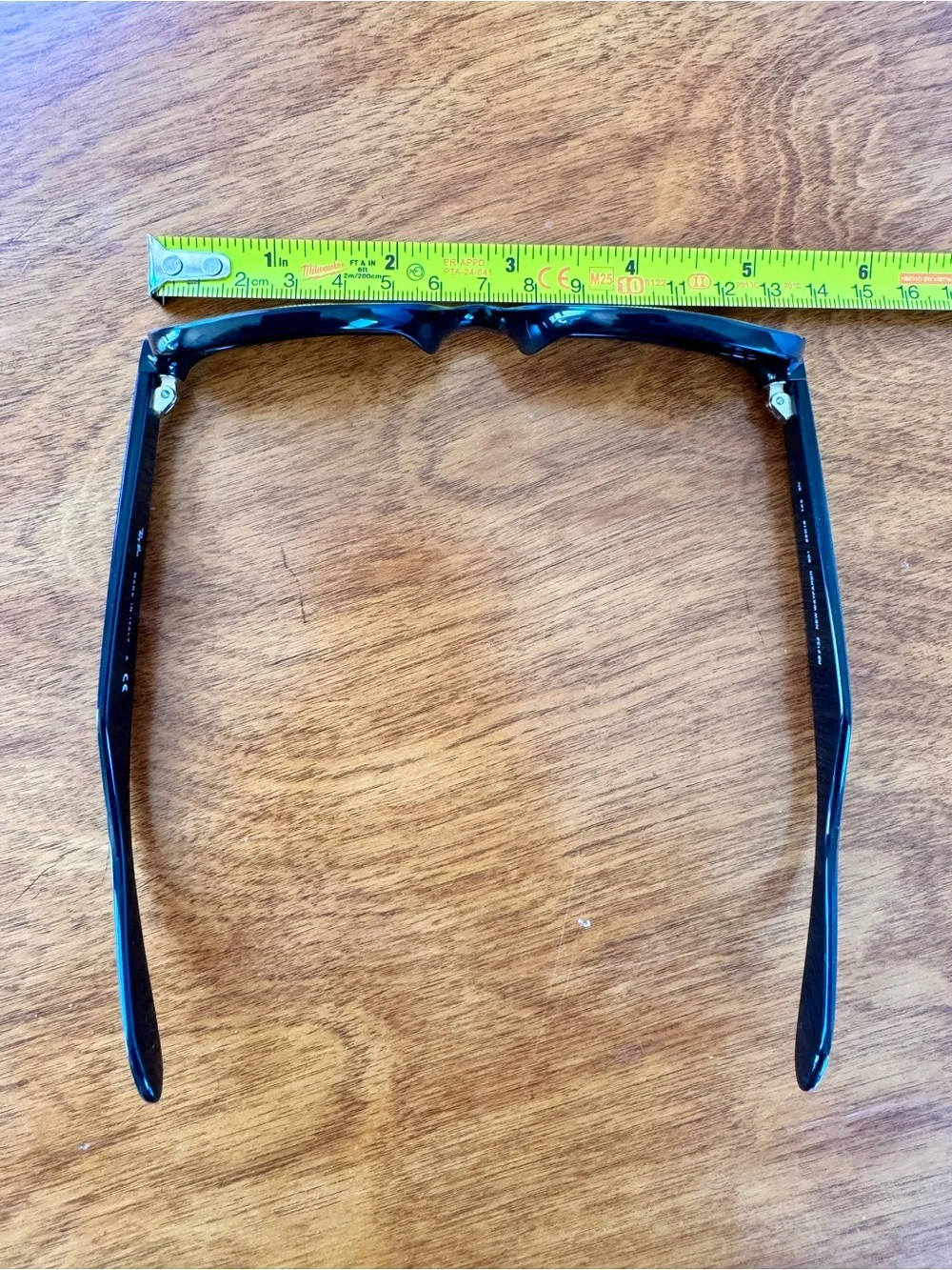 Kids New Wayfarer Ray Bans Black Frame Sunglasses with Dark Green Lenses
